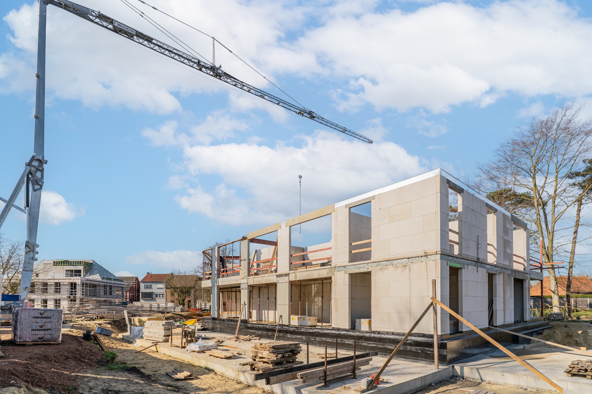 Ruwbouw op de werf